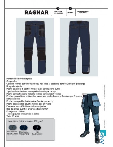 PANTALON RAGNAR (STRETCH)