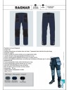 PANTALON RAGNAR (STRETCH) : Color:Navy blue